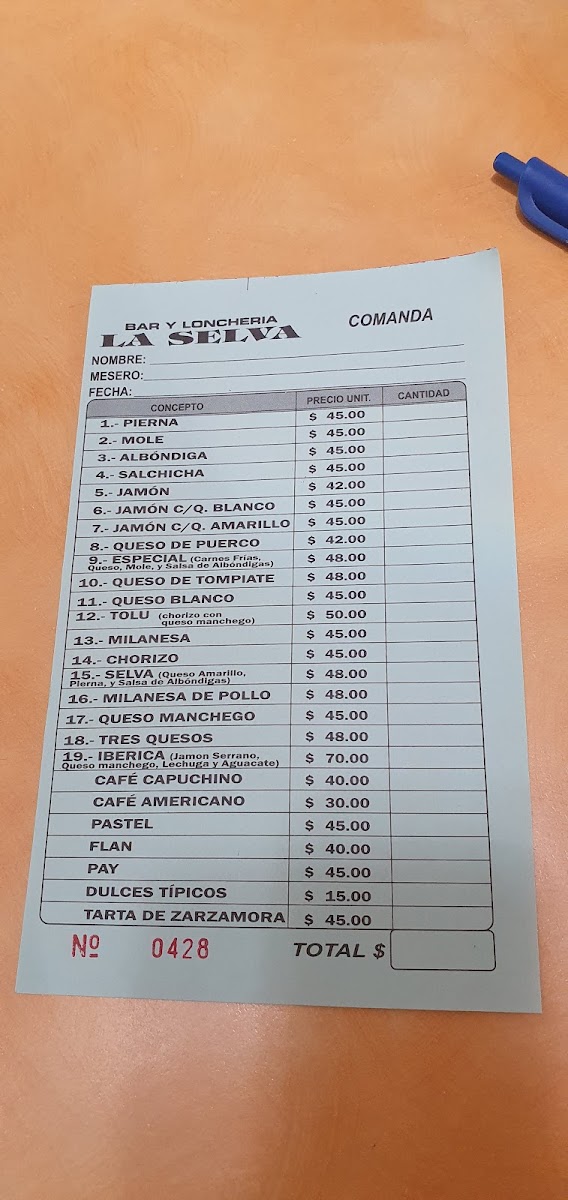 Tortas La Selva Lerma Menu - Image 6